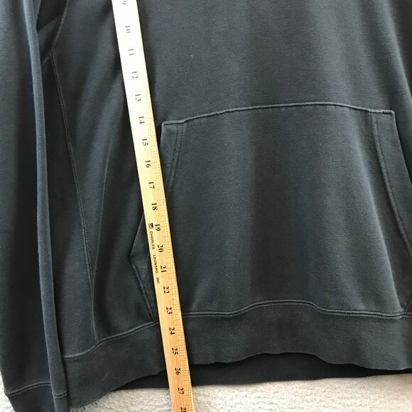 Nike Club Fleece Pullover Soccer Hoodie Men Sz L Black Spellout - Picture 6 of 9